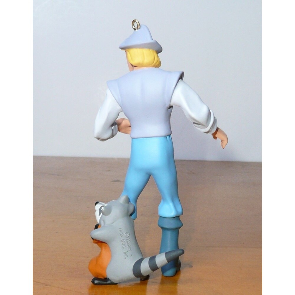 Hallmark Disney Keepsake Ornament Pocahontas Captain John Smith & Meeko 1995 - Picture 3 of 4
